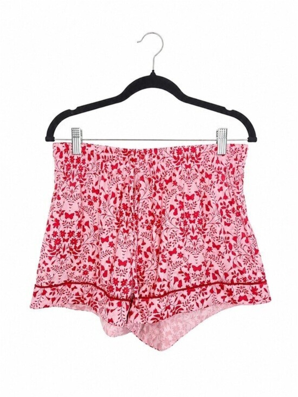 Show Me Your Mumu Favorite PJ Set Lovey Dovey Satin Floral Pajama Shorts Small